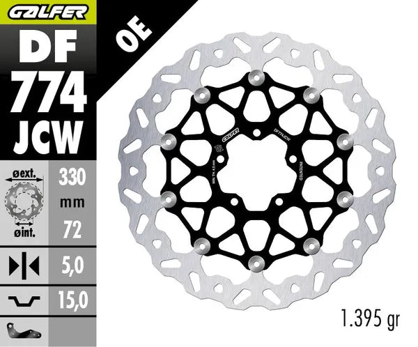 Ducati 1100 Panigale V 4 [2025-2026] - DISQUE DE FREIN FLOATECH WAVE – photo 4