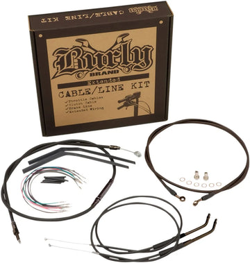 Harley Davidson Sportster 883 Iron XL [BURLY BRAND] – Jeu de câbles pour barre de prison - 0