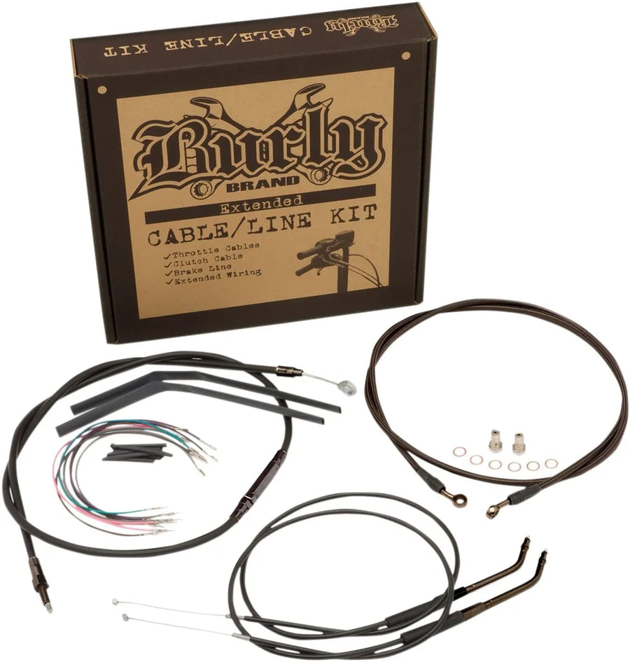 harley davidson sportster 883 iron xl [BURLY BRAND] – Jail Bar Kabelsatz