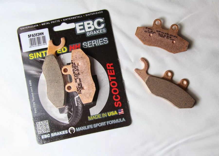 Yamaha dt 125 [EBC]-SFA-HH series Roller Sinter metal brake pads