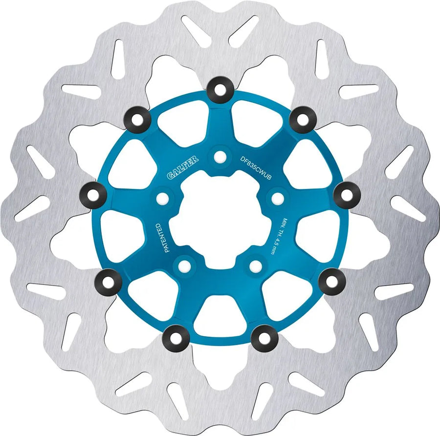 Harley-Davidson FXST 1690 Softail Standard [2015] - Wave® brake disc - surface: blue, silver - image 1