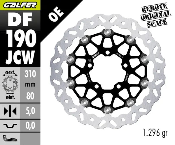 Kawasaki ZG 1400 CBS Concours Xiv [2020-2021] - BRAKE DISC FLOATECH WAVE - Picture 2