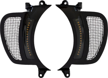 harley-davidson road glide st [CUSTOM DYNAMICS] – Inserts de ventilation Genesis® 4 Dynamic LED Road Glide®