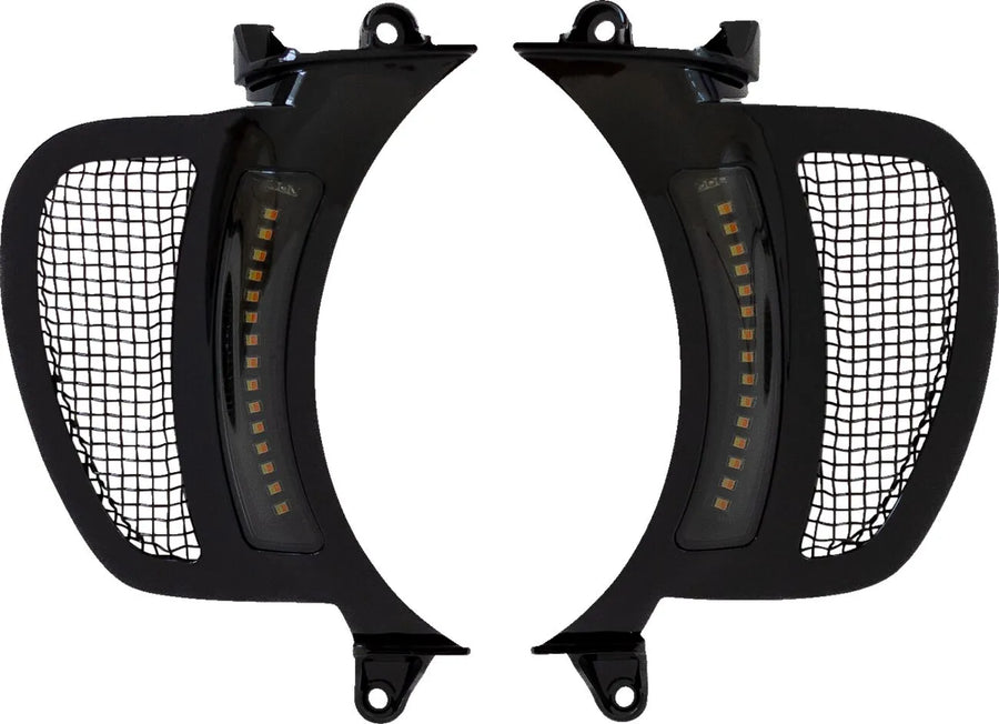 Harley-Davidson Road Glide [CUSTOM DYNAMICS] – Inserts de ventilation Genesis® 4 Dynamic LED Road Glide®