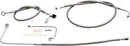 Harley Davidson FLS [LA CHOPPERS] – Edelstahl-Bremsleitungsset
