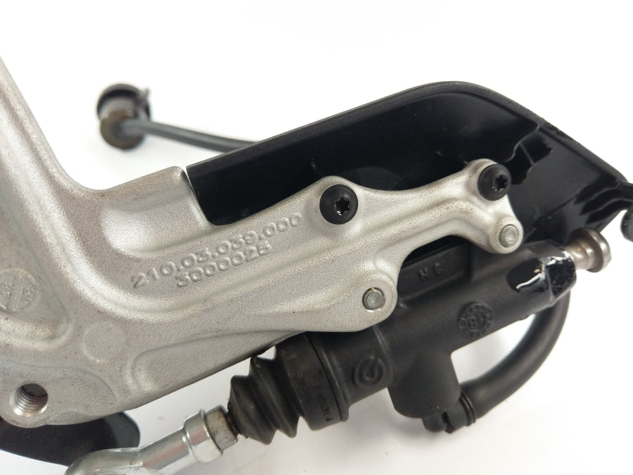 Husqvarna 701 Vitpilen [2018] - Footrest with holder and foot brake pump right