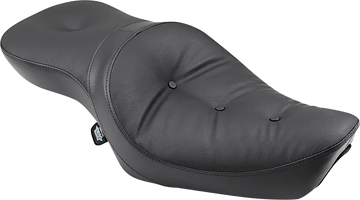 harley-davidson sportster s [DRAG SPECIALTIES] – Selle plate en vinyle à double cuvette