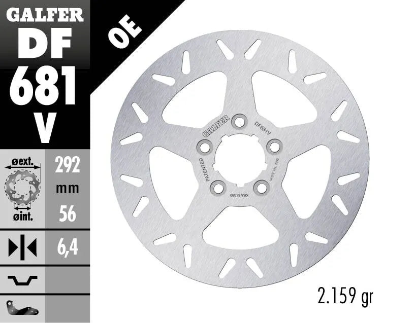 Harley-Davidson FXST 1750 Softail Standard [2024] - Brake disc fixed round - picture 2