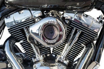 Harley-Davidson FXDBP 1690 Dyna Street Bob Factory Custom [2013-2014, 2016] - Air Stinger Stealth Luftfiltersatz – Bild 2