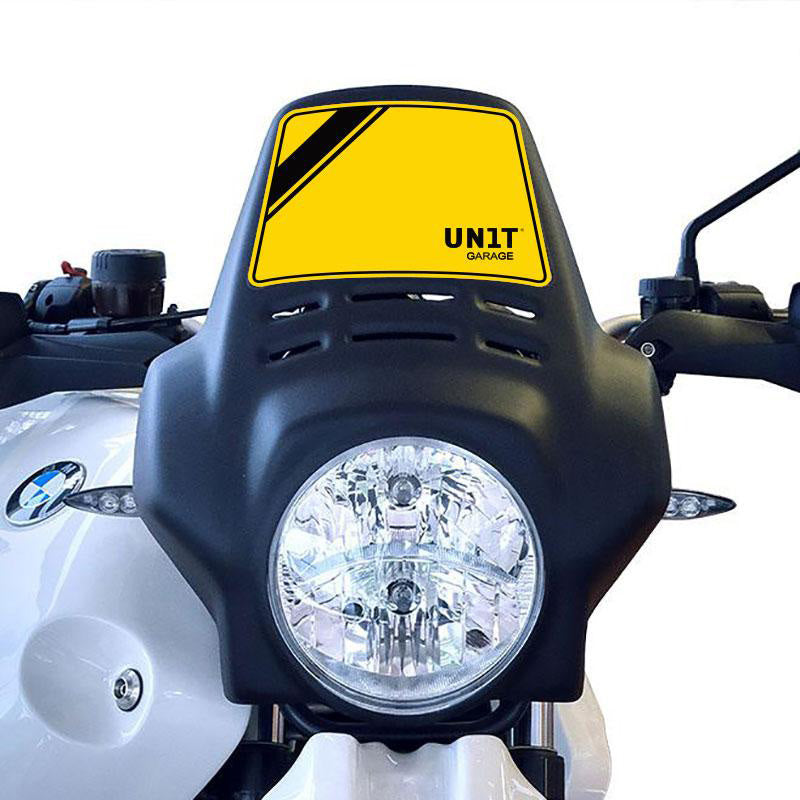 BMW R 1200 GS [2004-2012] - Autocollant pare-brise Fenouil 40ème jaune