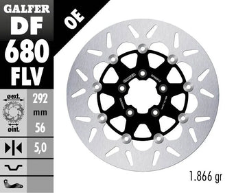 Harley-Davidson FXST 1690 Softail Standard [2012-2014] - Disque de frein flottant rond - photo 2