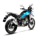 cf moto 450 [LEOVINCE] – LV-14 stainless steel rear silencer-5