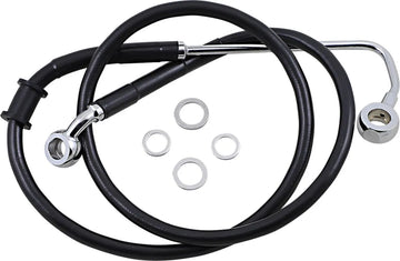 harley davidson fxsb [DRAG SPECIALTIES] - Extended stainless steel brake line - 0