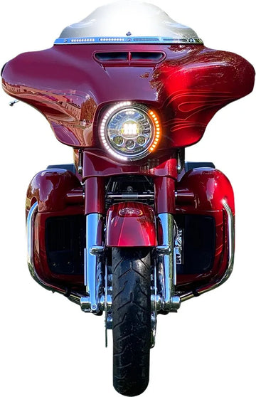 harley davidson flhtcui [CUSTOM DYNAMICS] – ProBEAM® turn signal ring trim - 0