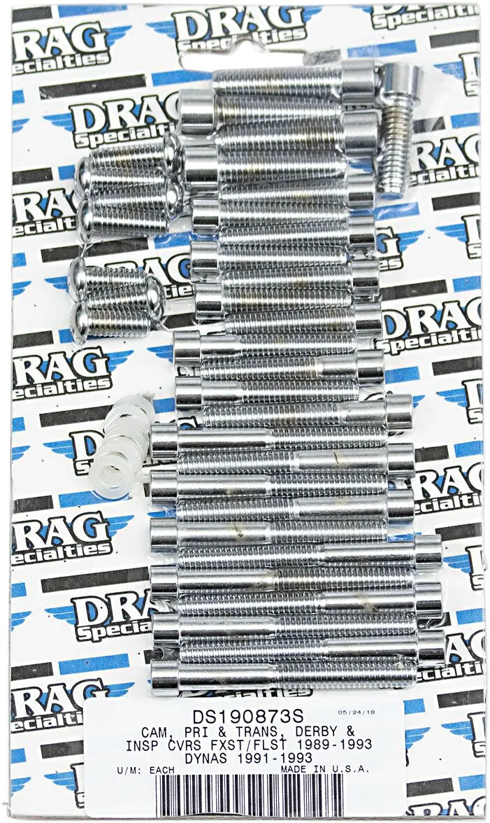 harley davidson flst [DRAG SPECIALTIES] – Schraubensatz für Nockenwellen-/Primär-/Getriebedeckel