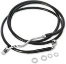 Harley Davidson Fltr [DRAG SPECIALTIES] - Kit de conduite de frein en vinyle noir étendu-1