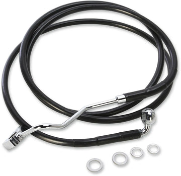 Harley Davidson Fltr [DRAG SPECIALTIES] - Kit de conduite de frein en vinyle noir étendu