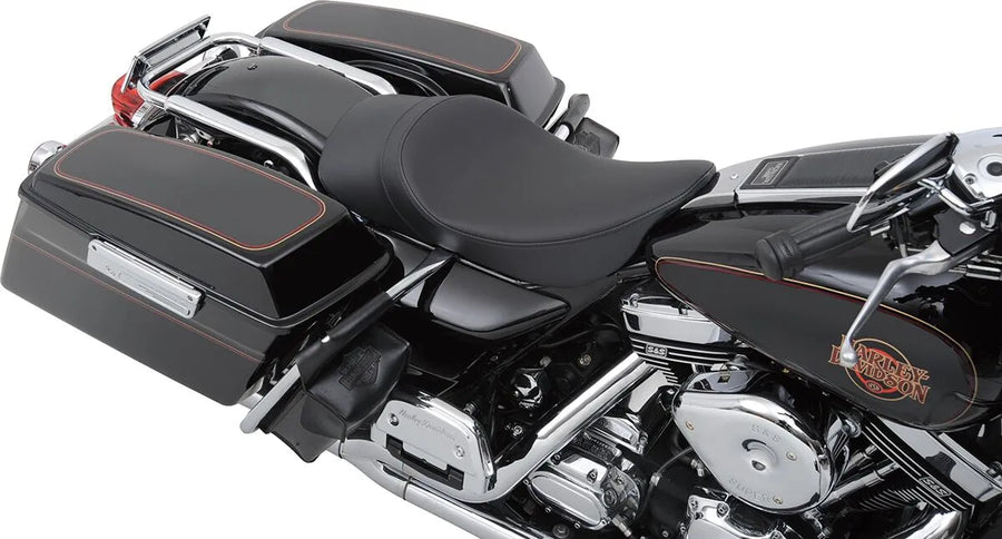 harley davidson flhr [DRAG SPECIALTIES] – Vorverlegter flacher Einzelsitz mit EZ-ON Mount