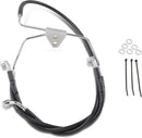 harley davidson flhtc [DRAG SPECIALTIES] - Kit conduites de frein inox-2