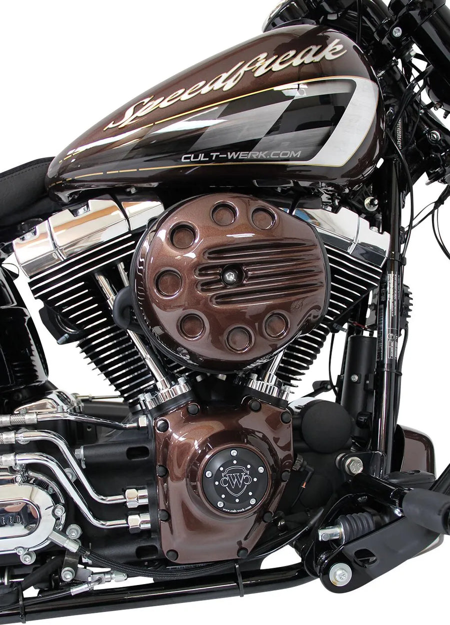 harley davidson fxsbse [CULT WERK] – couvercle de filtre à air « Slotted »