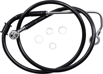 harley davidson flstc [DRAG SPECIALTIES] - Extended stainless steel brake line