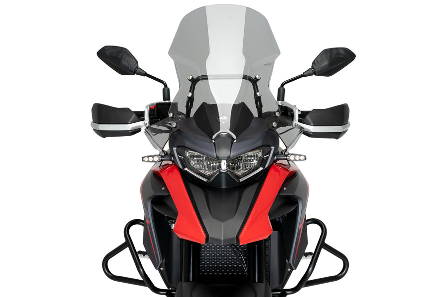 QJ SRT 700X ON ROAD [2025] – Wind Deflector Extended – Black