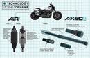 Harley-Davidson FXFBS 1868 Softail Fat Bob 114 [2020, 2022] - Suspension avant performante AXEO43 - Image 8