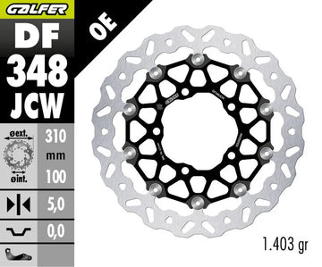 Suzuki M 109 RLE Boulevard Limited Edition [2007, 2012-2013] - DISQUE DE FREIN FLOATECH WAVE – photo 2