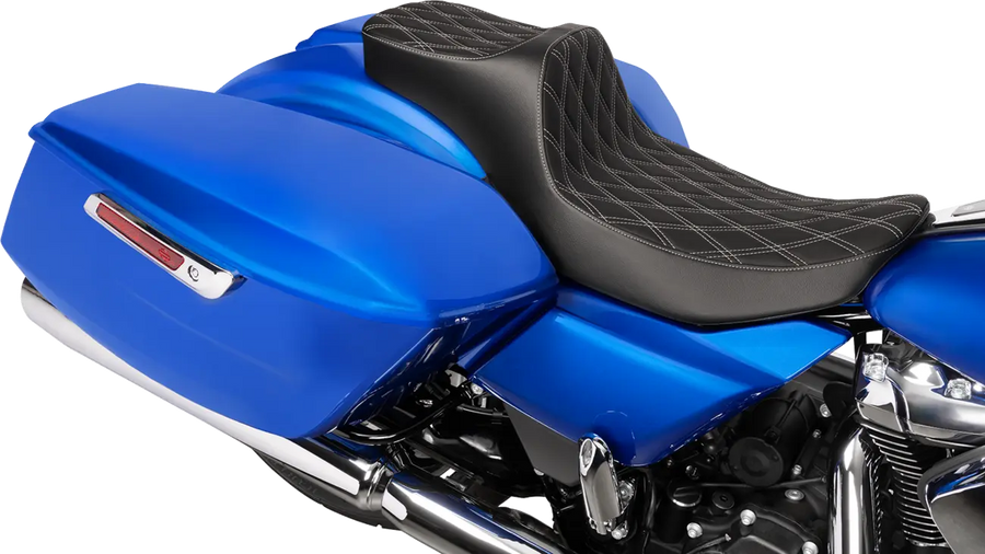 harley davidson touring [DRAG SPECIALTIES] – Predator III Sitz mit verlängerter Reichweite