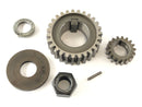 Yamaha XS 650 Type 447 [1975] - Engrenages de transmission auxiliaire-1