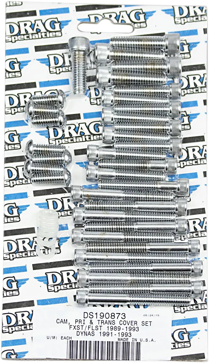 harley davidson flst [DRAG SPECIALTIES] – Schraubensatz für Nockenwellen-/Primär-/Getriebedeckel