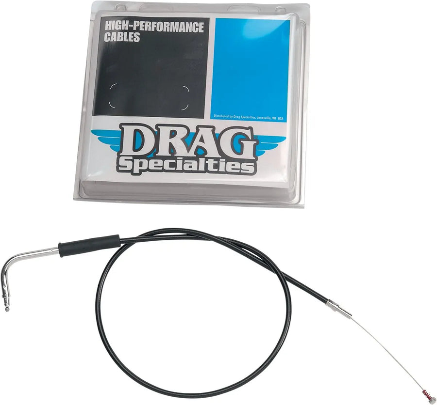 harley davidson flhtcui [DRAG SPECIALTIES] – Schwarzes Vinyl Gas-/Leerlaufseil