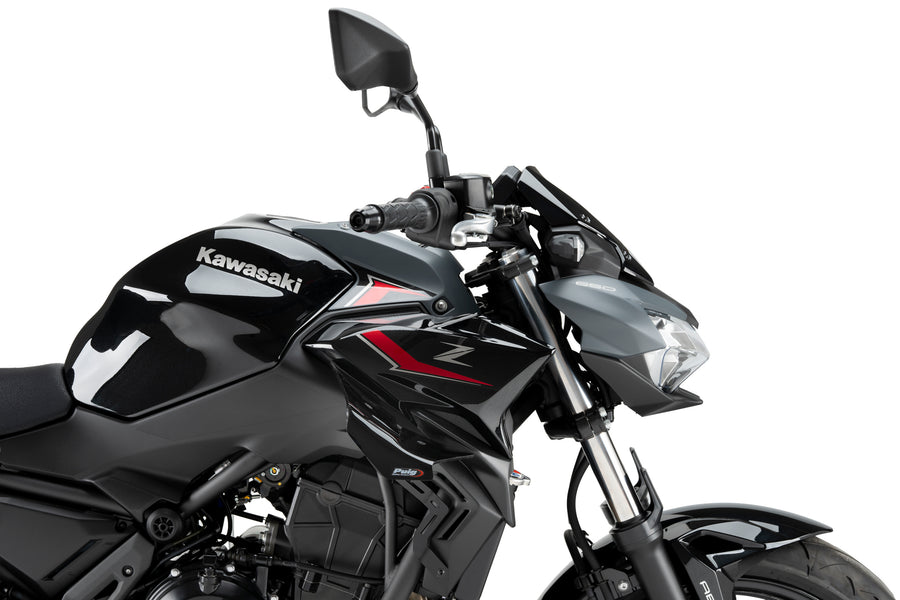 KAWASAKI Z 650 [2025] – Spoiler D12 – Look Carbone