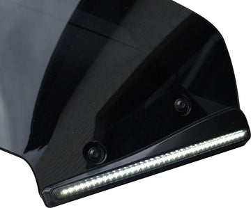 harley-davidson road glide st [CUSTOM DYNAMICS] - LED windshield trim with indicators - 0