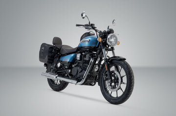 Royal Enfield Meteor 350 [2021-2025] - Legend Gear side bag system LC Brown Edition - Image 2