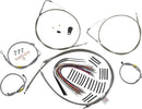 harley davidson touring [BURLY BRAND] - handle fitting set for older touring models with Bagger Bar handlebars-1