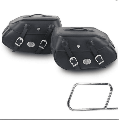 Sacoche moto [Hepco & Becker] - Sacoches latérales Buffalo marron – C-Bow