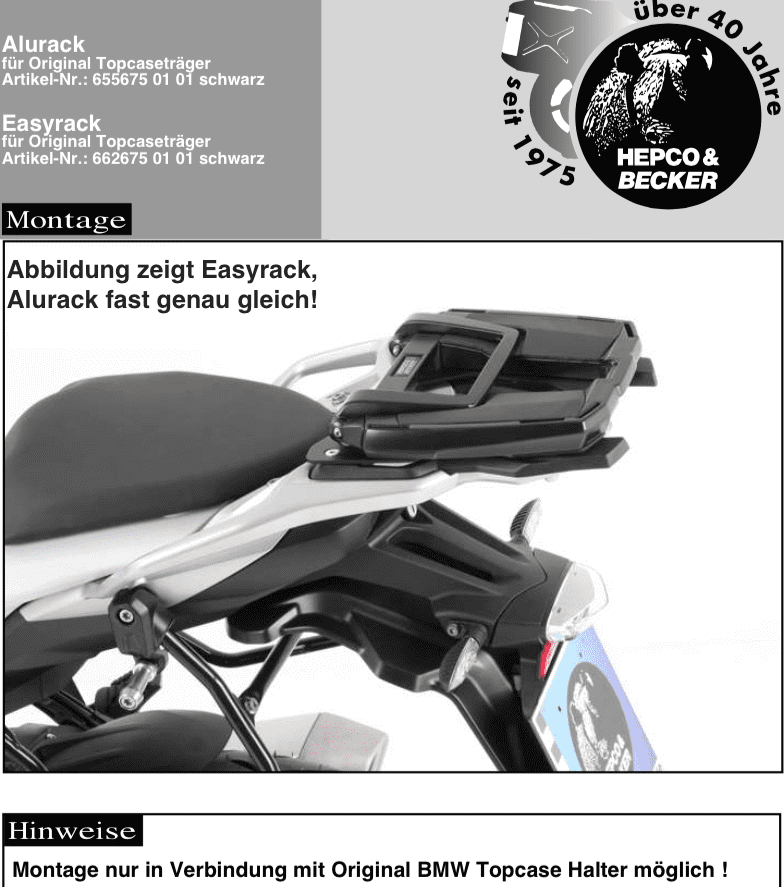BMW S 1000 XR [2015-2019] - Alurack