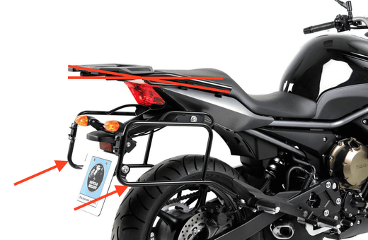Yamaha XJ 6 [2009-2012] -Case Carrier Lock-it