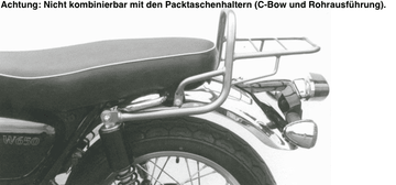Kawasaki W 650 [1999-2016] - Bridge à bagages
