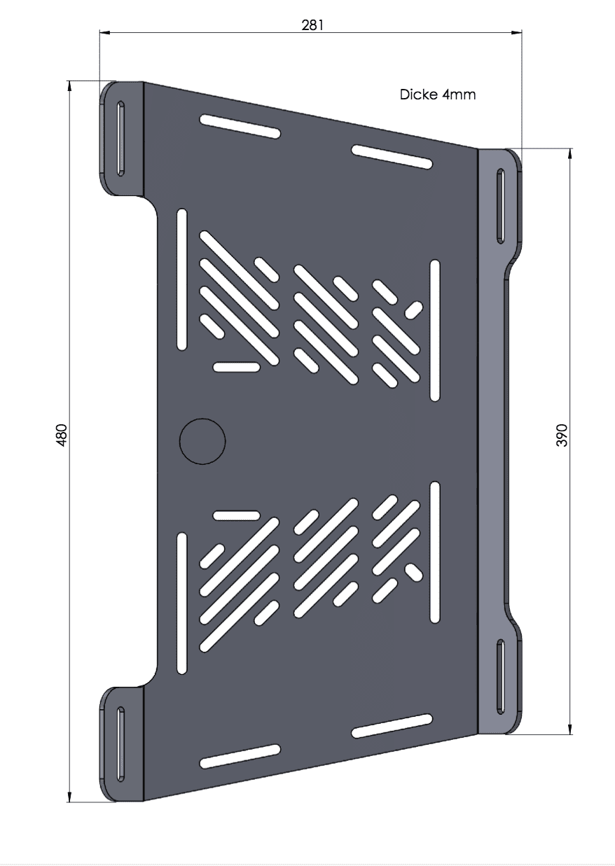Honda VfR 1200 x Crosstour [2012-2020] - Luggage bridge extension