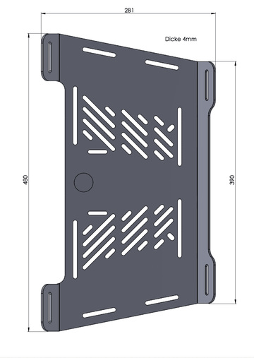 BMW R 1150 GS Adventure [2001-2005] - Luggage bridge extension - 0