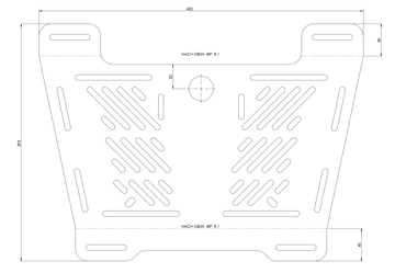 BMW F 750 GS [2018-2023] - Extension du pont à bagages - 0