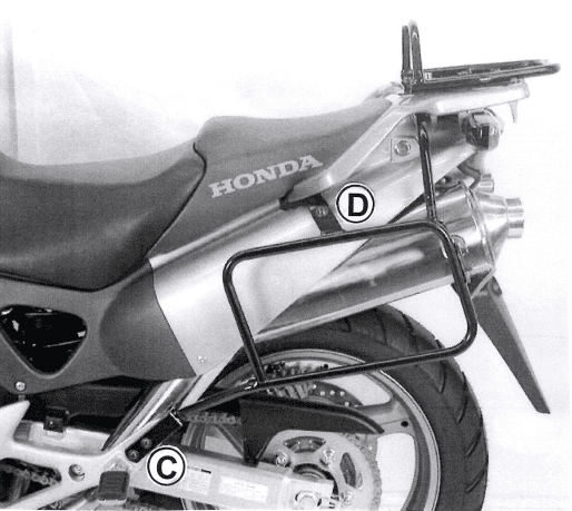 Honda XL 1000 V Varadero [2003-2006] - Carrier de cas