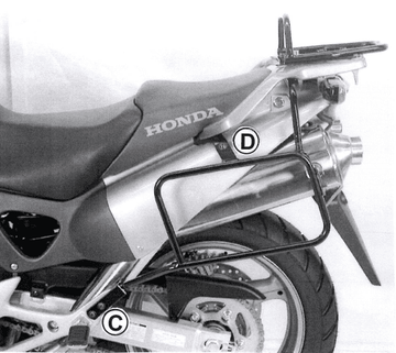 Honda XL 1000 V Varadero [2003-2006] - case carrier