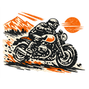 Bmw r ninet pure [Tasse Schwarz] - Retro Rallye - Einseitig