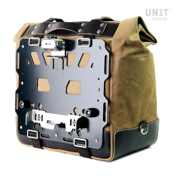 BMW R 1150 GS Adventure [2002-2006] - Cult Canvas-Seitentasche 40–50L mit Aluminiumplatte
