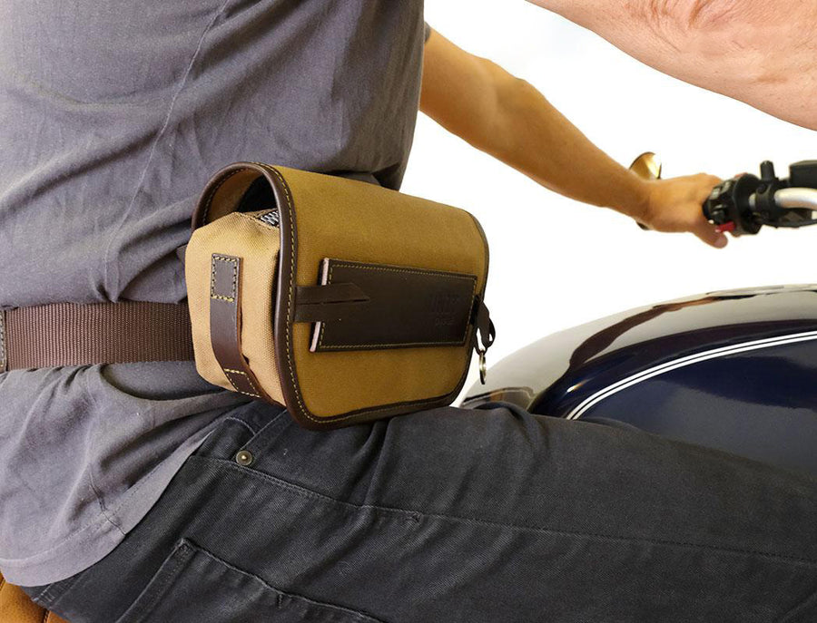 BMW R 1200 GS ADV [2004-2012] - Sahara Canvas-Lenkertasche