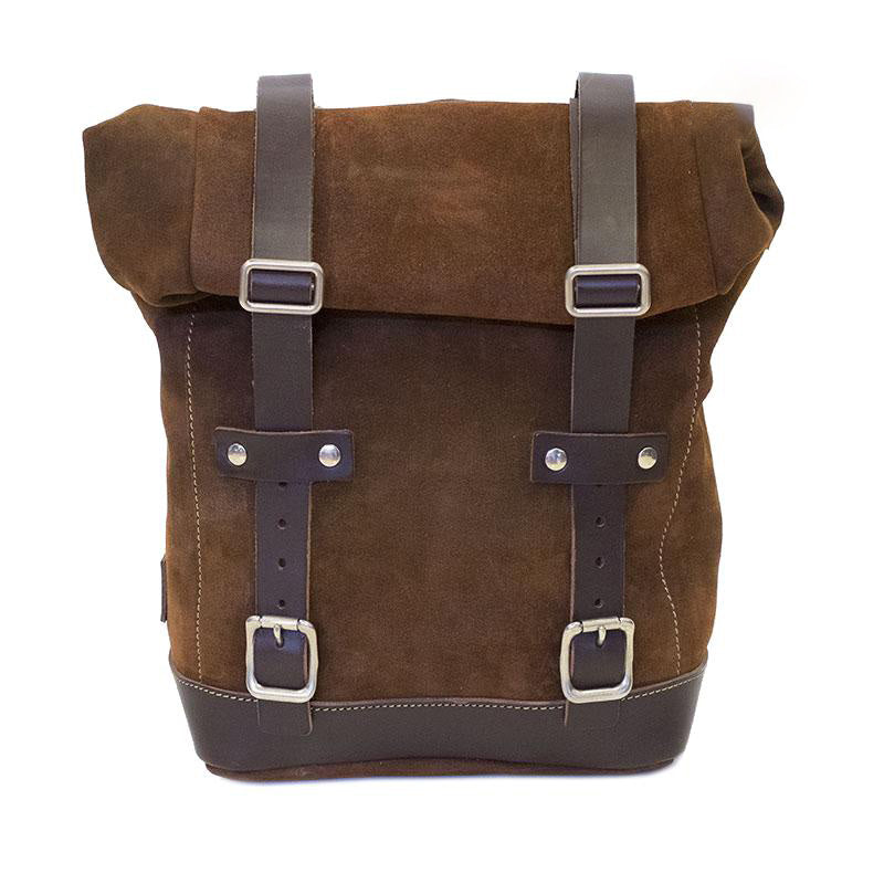 BMW R 1200 GS [2004-2012] - split leather side bag 10-14L