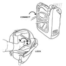 BMW R nineT 1200 Roadster [2014-2023] - Scram Seitentasche in Canvas 22L-30L + Double Hilfsrahmen